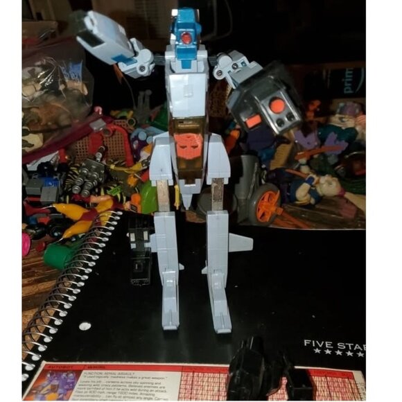 Vintage Transformers G1 Whirl with File Card